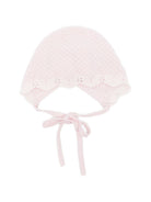 Berretto per neonata Paz Rodriguez Kids rosa con finitura in rilievo 011-114131 3060 PaZ RODRIGUEZ KIDS 
