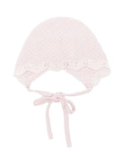 Berretto per neonata Paz Rodriguez Kids rosa con finitura in rilievo 011-114131 3060 PaZ RODRIGUEZ KIDS 