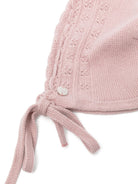 Cappello per neonata Paz Rodriguez Kids rosa con lavorazione pointelle 011-114148 35 PaZ RODRIGUEZ KIDS 
