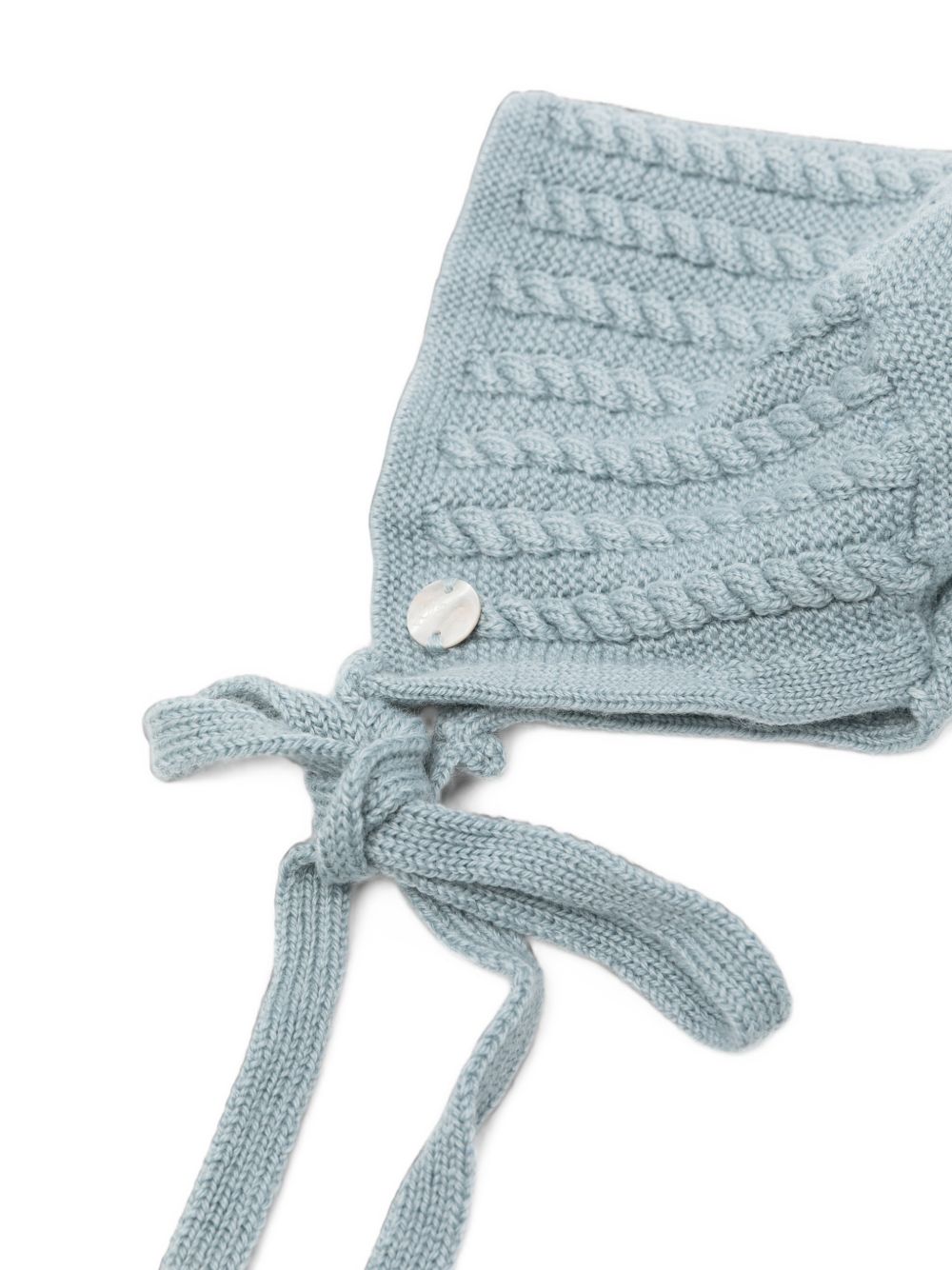 Cappello per neonato Paz Rodriguez Kids azzurro con lavorazione intrecciata 011-114173 180 PaZ RODRIGUEZ KIDS 