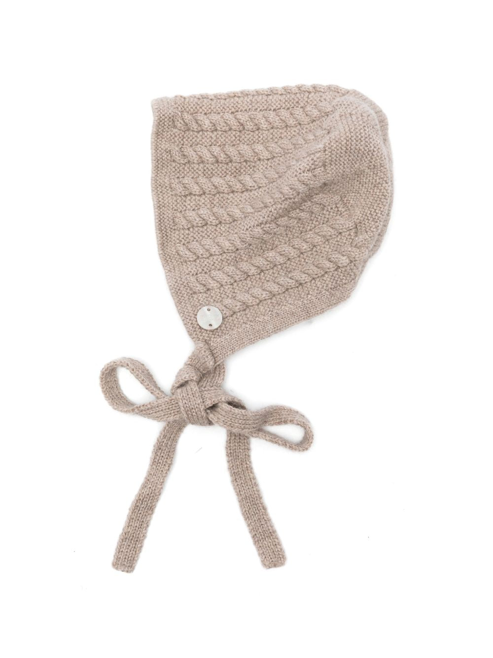 Cappello per neonato Paz Rodriguez Kids beige con lavorazione intrecciata 011-114173 68 PaZ RODRIGUEZ KIDS 