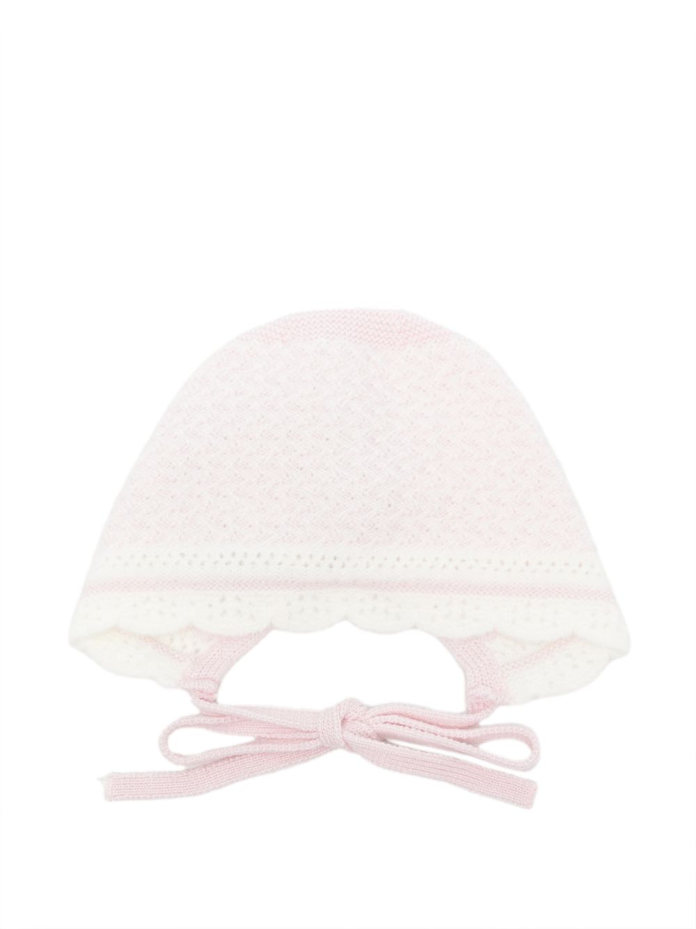Cappello per neonata Paz Rodriguez Kids rosa con design lavorato a maglia 011-114212 3060 PaZ RODRIGUEZ KIDS 