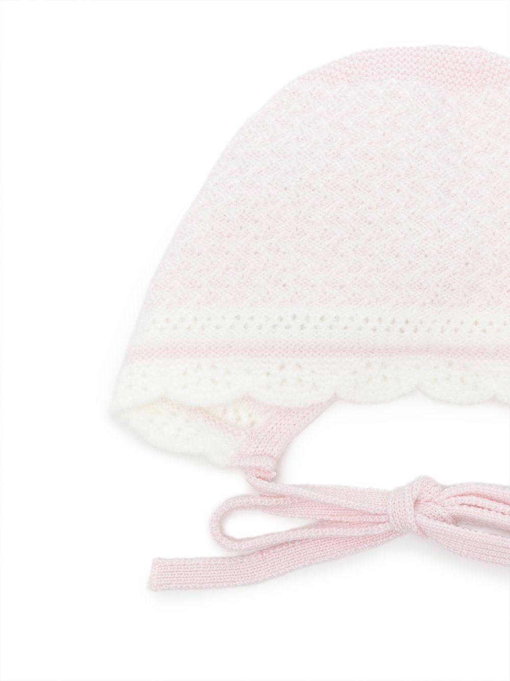 Cappello per neonata Paz Rodriguez Kids rosa con design lavorato a maglia 011-114212 3060 PaZ RODRIGUEZ KIDS 