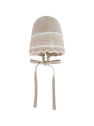 Cappello per neonati Paz Rodriguez Kids beige con design lavorato a maglia 011-124035 7360 PaZ RODRIGUEZ KIDS 