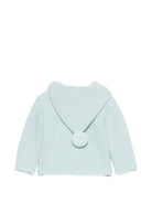 Cappotto per neonato Paz Rodriguez Kids verde con ponpon 012-114140 031 PaZ RODRIGUEZ KIDS 