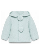 Cappotto per neonato Paz Rodriguez Kids verde con ponpon 012-114140 031 PaZ RODRIGUEZ KIDS 