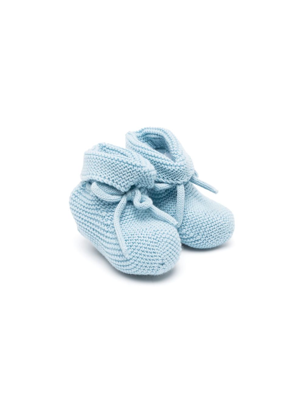 Scarpine primi passi per neonato Paz Rodriguez Kids azzurro con design lavorato a maglia 018-11710 031 PaZ RODRIGUEZ KIDS 