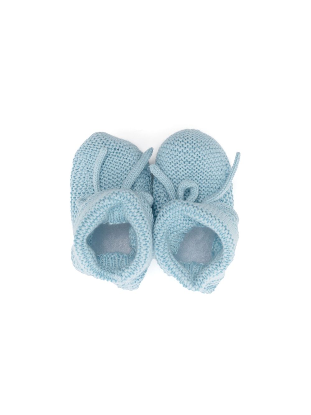 Scarpine primi passi per neonato Paz Rodriguez Kids azzurro con design lavorato a maglia 018-11710 031 PaZ RODRIGUEZ KIDS 
