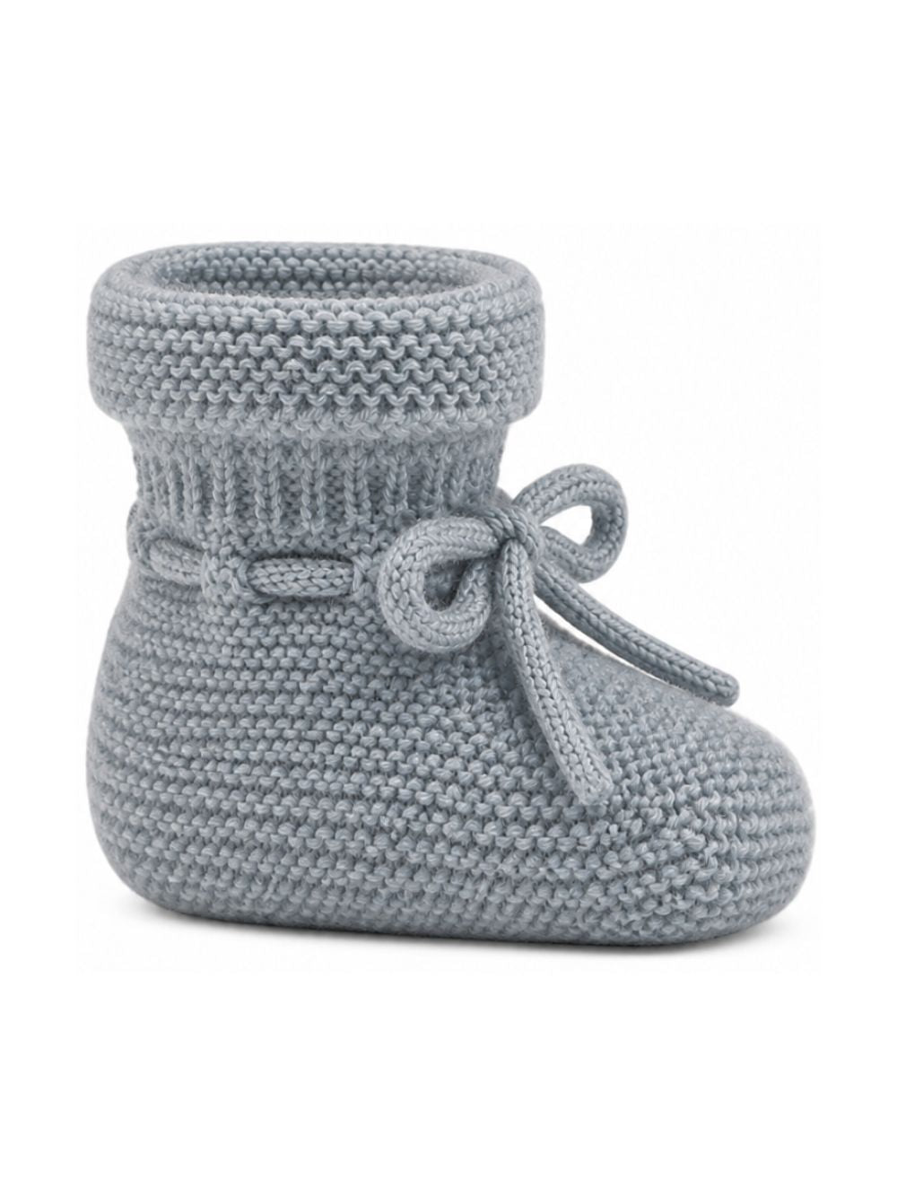 Babbucce per neonati Paz Rodriguez blu con fiocco sul davanti 018-11710 180 PaZ RODRIGUEZ KIDS 