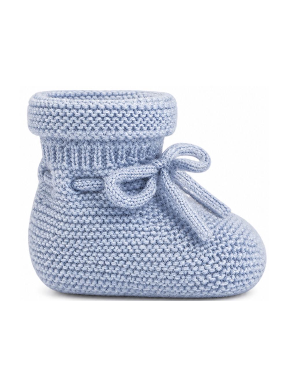 Babbucce per neonati Paz Rodriguez azzurre con fiocco sul davanti 018-11710 20 PaZ RODRIGUEZ KIDS 