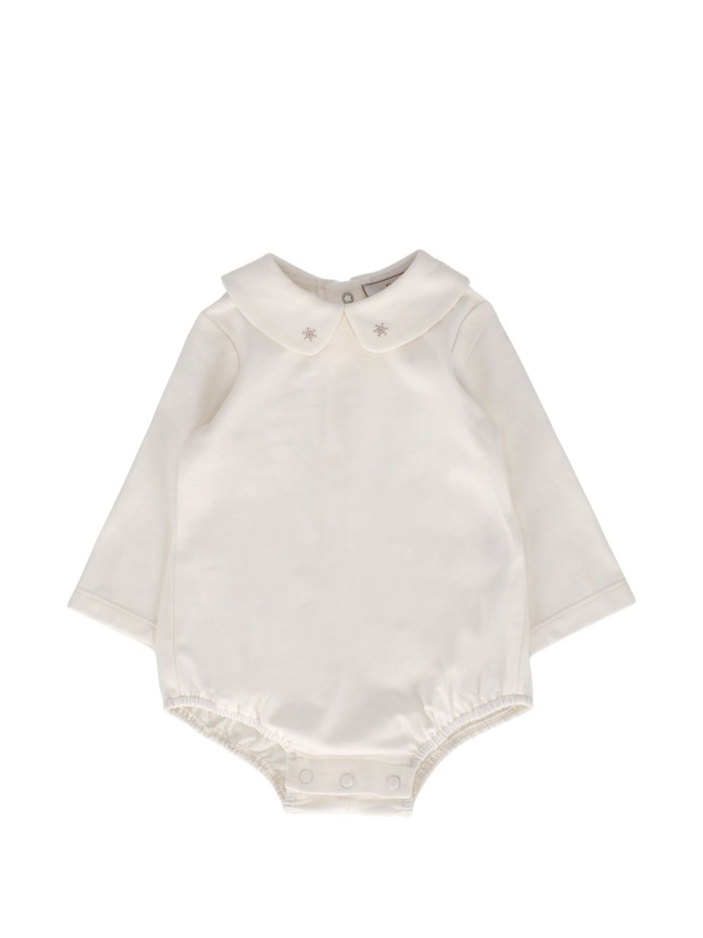 Tutina per neonati Paz Rodriguez Kids bianca con colletto alla Peter Pan 020-194068 6064 PaZ RODRIGUEZ KIDS 