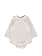 Tutina per neonati Paz Rodriguez Kids bianca con colletto alla Peter Pan 020-194068 6064 PaZ RODRIGUEZ KIDS 