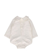 Tutina per neonati Paz Rodriguez Kids bianca con colletto alla Peter Pan 020-194068 6064 PaZ RODRIGUEZ KIDS 