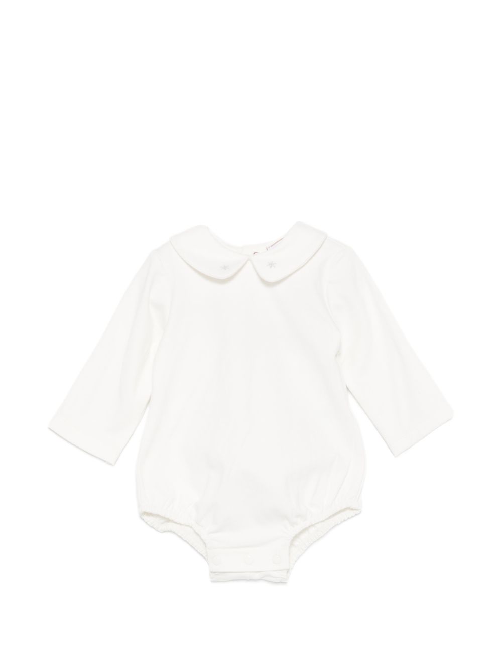 Tutina per neonati Paz Rodriguez Kids bianca con colletto alla Peter Pan 020-194068 6090 PaZ RODRIGUEZ KIDS 