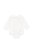 Tutina per neonati Paz Rodriguez Kids bianca con colletto alla Peter Pan 020-194068 6090 PaZ RODRIGUEZ KIDS 