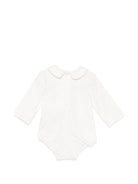 Tutina per neonati Paz Rodriguez Kids bianca con colletto alla Peter Pan 020-194068 6090 PaZ RODRIGUEZ KIDS 