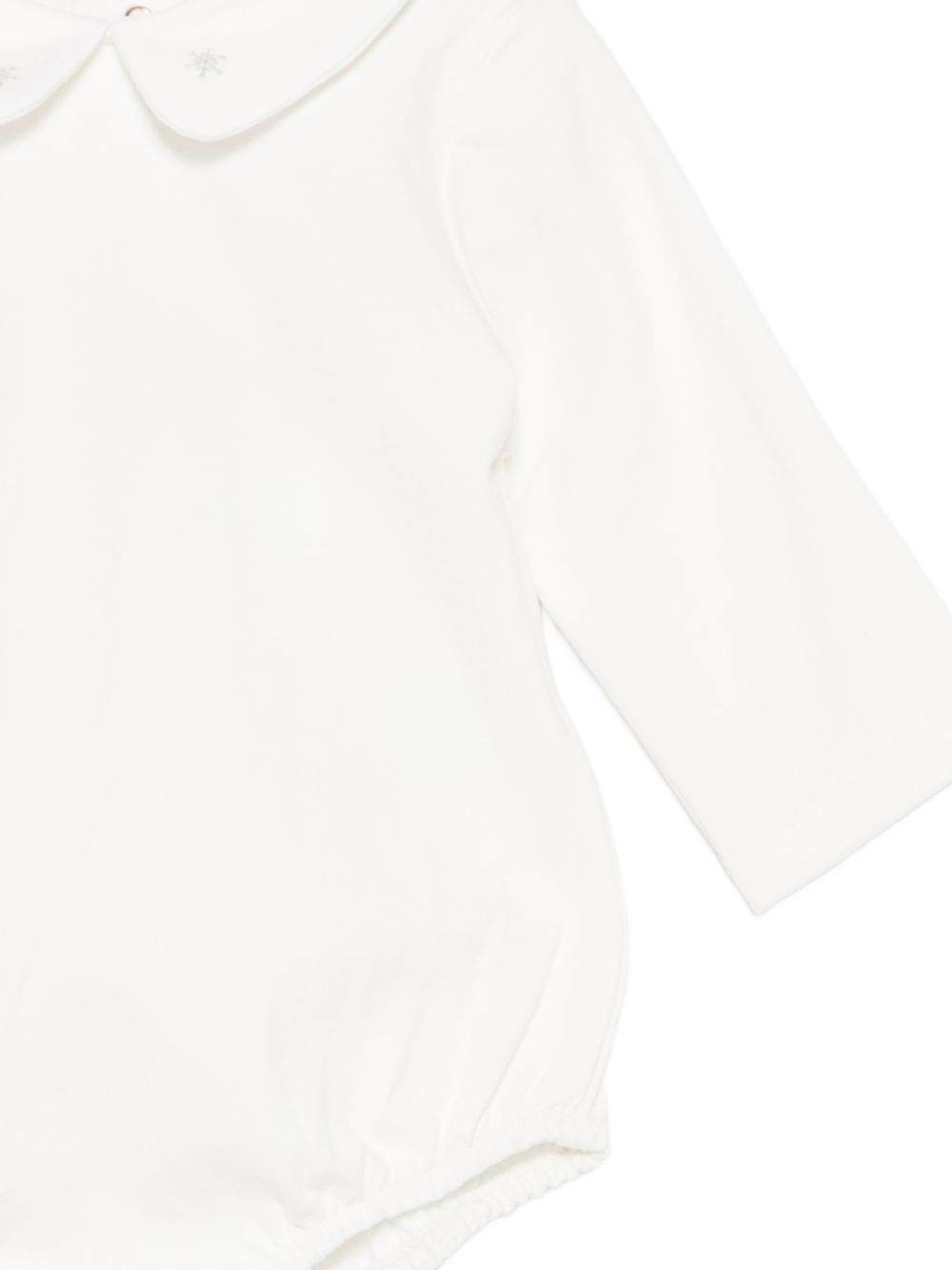 Tutina per neonati Paz Rodriguez Kids bianca con colletto alla Peter Pan 020-194068 6090 PaZ RODRIGUEZ KIDS 