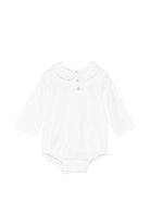 Tutina per neonati Paz Rodriguez Kids bianca con colletto alla Peter Pan 020-99843J 6003 PaZ RODRIGUEZ KIDS 
