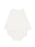Tutina per neonati Paz Rodriguez Kids bianca con cuciture a contrasto 020-99843J 6080 PaZ RODRIGUEZ KIDS 