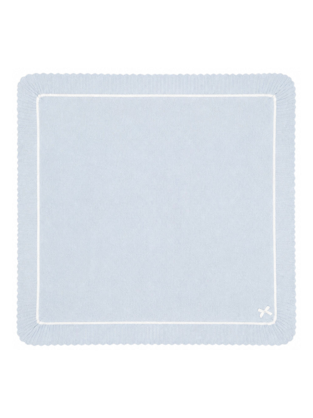 Coperta per neonata Paz Rodriguez Kids azzurra con orlo a smerlo 029-124039 8060 PaZ RODRIGUEZ KIDS 