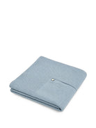 Coperta per neonato Paz Rodriguez Kids azzurra con placca con logo 031-01857J 180 PaZ RODRIGUEZ KIDS 