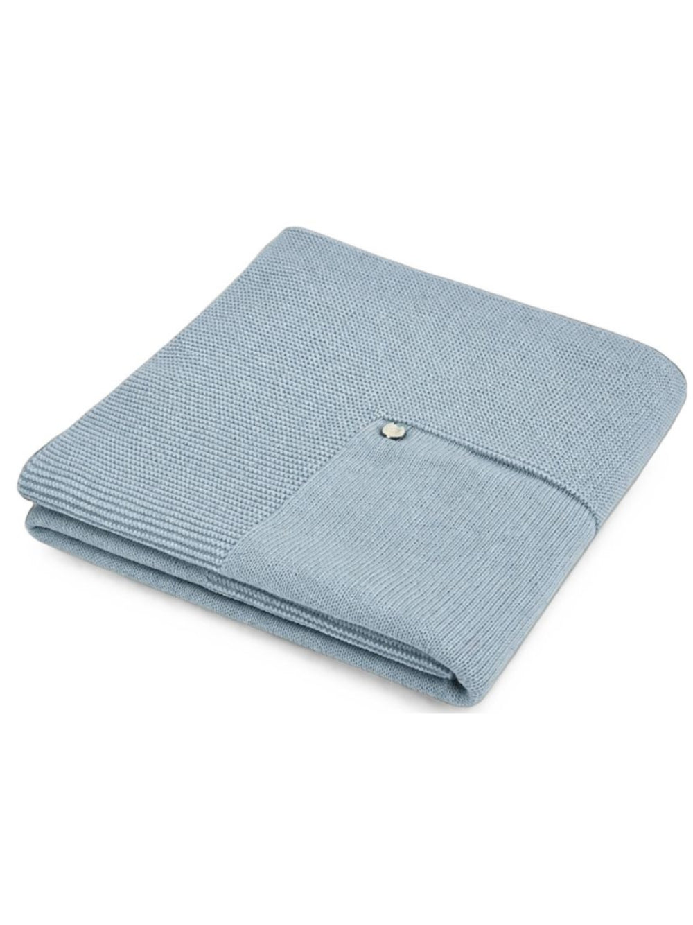 Coperta per neonato Paz Rodriguez Kids azzurra con placca con logo 031-01857J 180 PaZ RODRIGUEZ KIDS 
