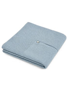 Coperta per neonato Paz Rodriguez Kids azzurra con placca con logo 031-01857J 180 PaZ RODRIGUEZ KIDS 