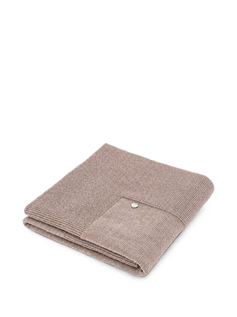 Coperta per neonati Paz Rodriguez Kids marrone con placca con logo 031-01857J 68 PaZ RODRIGUEZ KIDS 