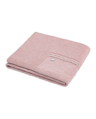 Coperta per neonata Paz Rodriguez Kids rosa con placca con logo 031-124113 3273 PaZ RODRIGUEZ KIDS 
