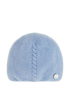 Berretto per neonata Paz Rodriguez Kids azzurro con maglia intrecciata 040-114056 80 PaZ RODRIGUEZ KIDS 