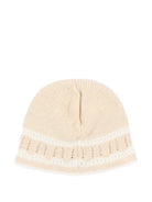 Berretto per neonati Paz Rodriguez Kids beige con lavorazione pointelle 040-124033 7360 PaZ RODRIGUEZ KIDS 