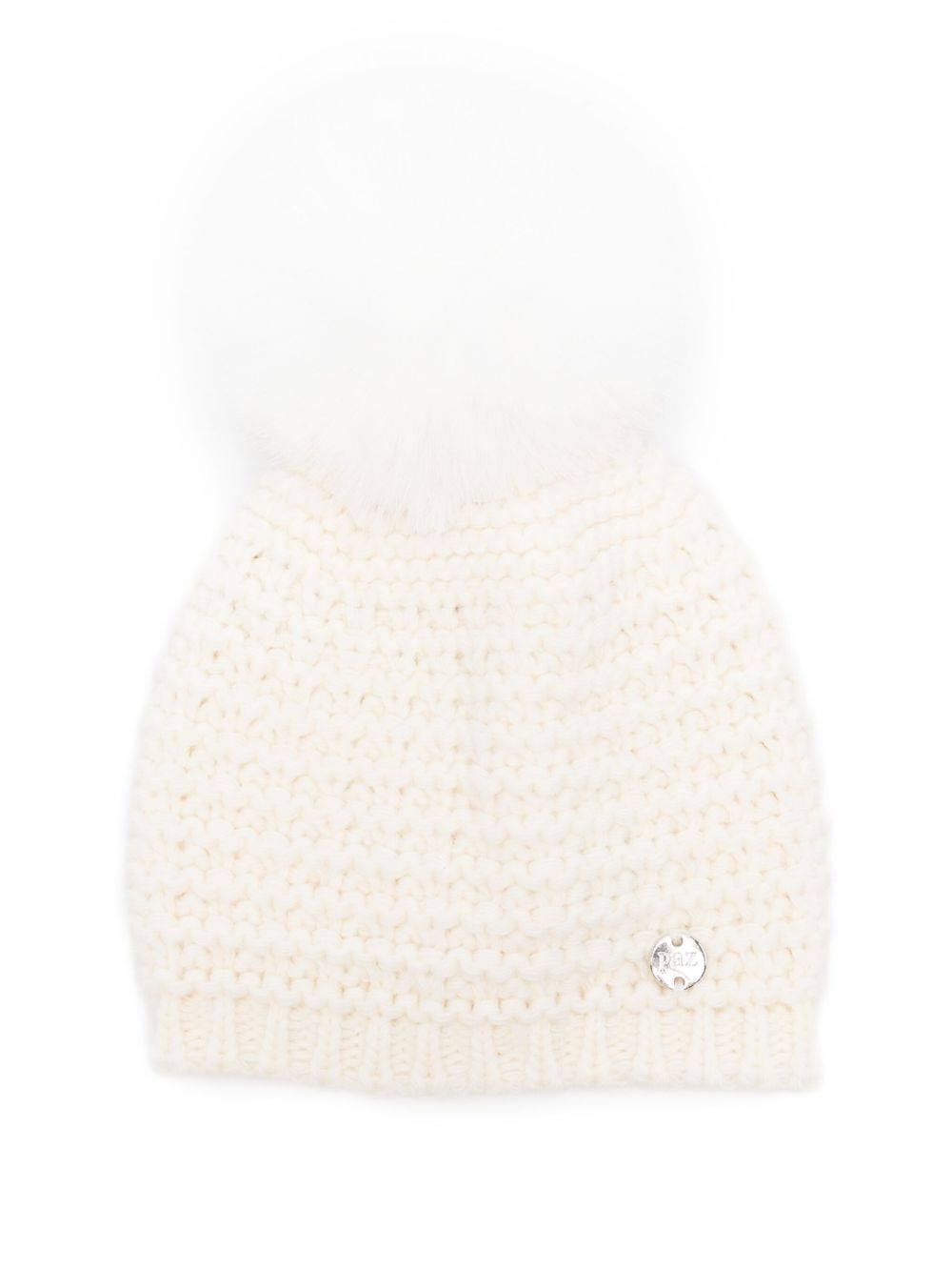 Berretto per neonati Paz Rodriguez Kids bianco con ponpon 040-130945 60 PaZ RODRIGUEZ KIDS 