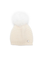 Berretto per neonati Paz Rodriguez Kids bianco con ponpon 040-130945 60 PaZ RODRIGUEZ KIDS 