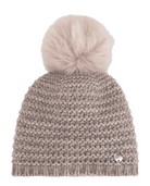 Cappello per neonato Paz Rodriguez Kids marrone con pompon 040-130945 68 PaZ RODRIGUEZ KIDS 