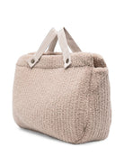 Borsa fasciatoio per neonati Paz Rodriguez Kids beige con texture in pile 054-184095 670 PaZ RODRIGUEZ KIDS 