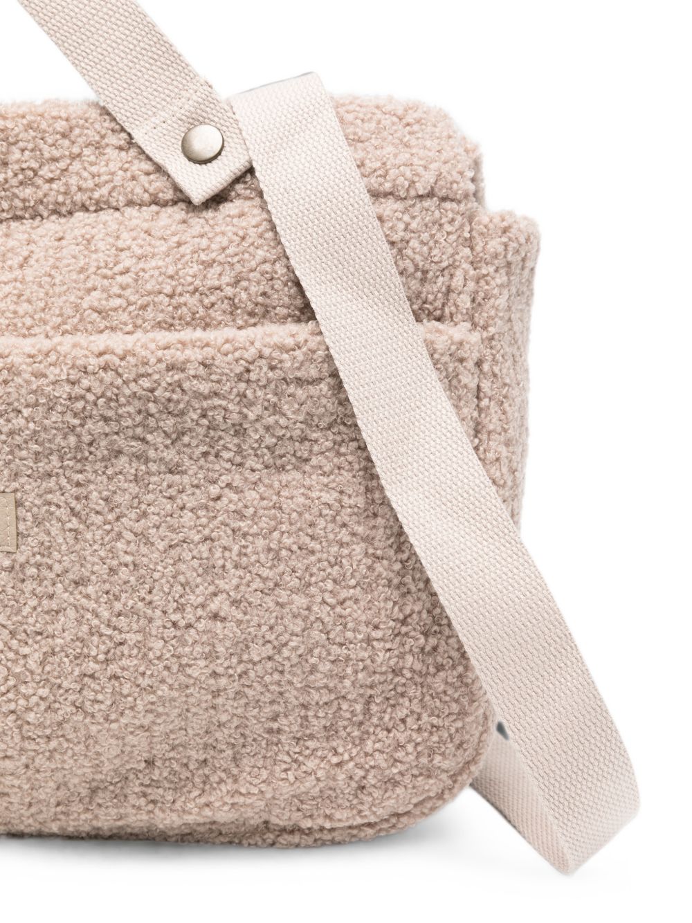 Borsa fasciatoio per neonati Paz Rodriguez Kids beige con texture in pile 054-184095 670 PaZ RODRIGUEZ KIDS 