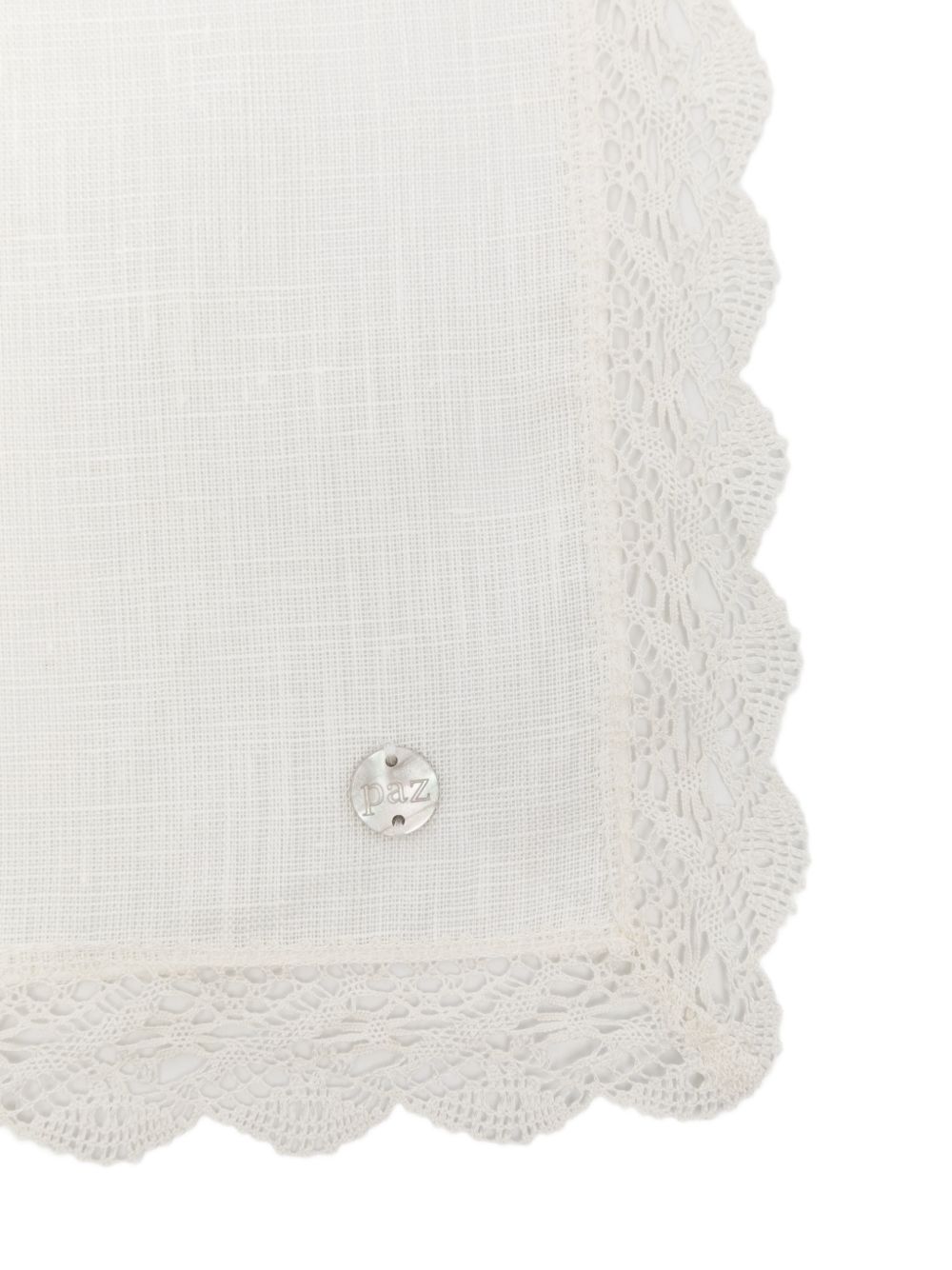 Coperta per neonati Paz Rodriguez Kids bianca con trama intrecciata 080-153696 60 PaZ RODRIGUEZ KIDS 