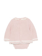 Set maglia e culotte per neonata Paz Rodriguez rosa con bordo smerlato 103C-124030 3260 PaZ RODRIGUEZ KIDS 