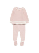 Set due pezzi per neonata Paz Rodriguez Kids rosa con finitura in pizzo 103L-124030 3260 PaZ RODRIGUEZ KIDS 