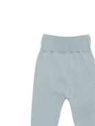 Completo maglia e pantalone per neonato Paz Rodriguez Kids azzurro con maglia a trecce 111986 114171 180 PaZ RODRIGUEZ KIDS 