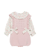 Completo per neonata Paz Rodriguez Kids rosa con stampa grafica floreale 114152 154151 35 PaZ RODRIGUEZ KIDS 