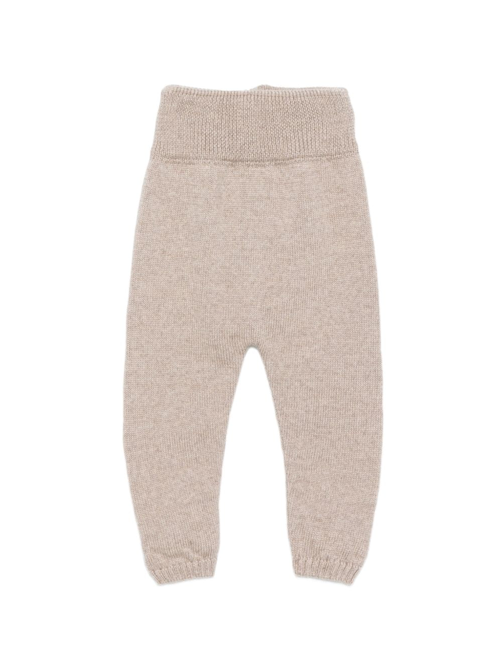 Completo maglia e pantalone per neonati Paz Rodriguez Kids beige con dettagli a trecce 114171 111986 68 PaZ RODRIGUEZ KIDS 