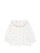 Completo maglione e pantaloncini per neonata Paz Rodriguez Kids rosa con colletto a balze 123896 153895 123894 66 PaZ RODRIGUEZ KIDS 