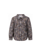 Blusa per bambina Roberto Cavalli Kids blu con colletto con fiocco CGA26014CA FAGIANELLA CERULEA ROBERTO CAVALLI KIDS 