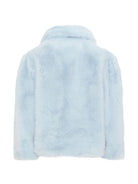 Giubbino per bambina Roberto Cavalli Kids azzurro con finitura in ecopelliccia CGA26048PL SKYRIDE ROBERTO CAVALLI KIDS 