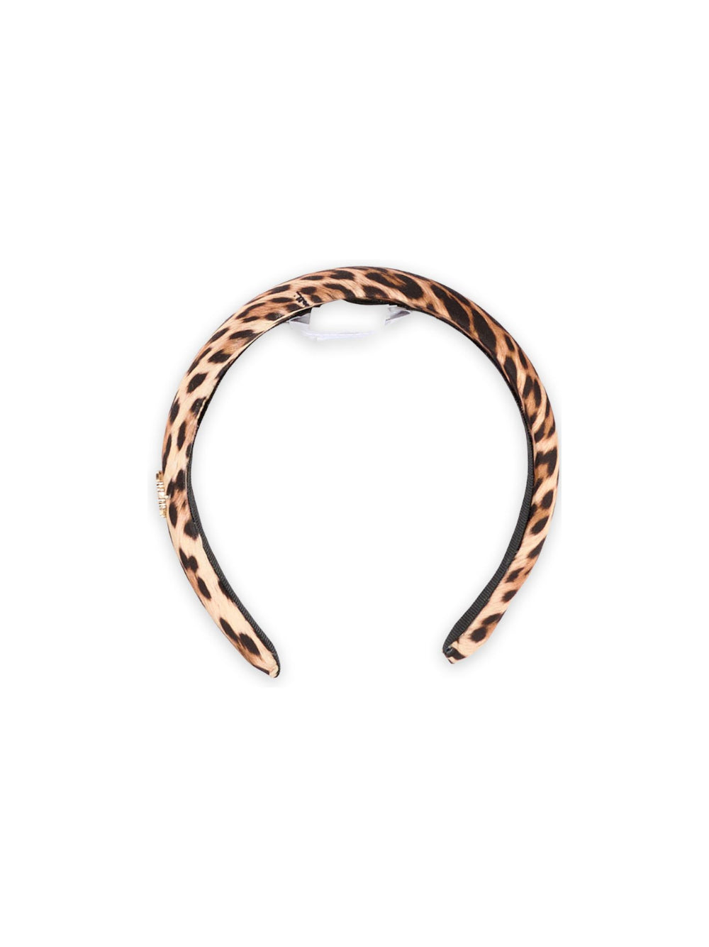 Cerchietto per bambina Roberto Cavalli Kids marrone con stampa leopardata CGA26126FR GIAGUARO NATURALE ROBERTO CAVALLI KIDS 
