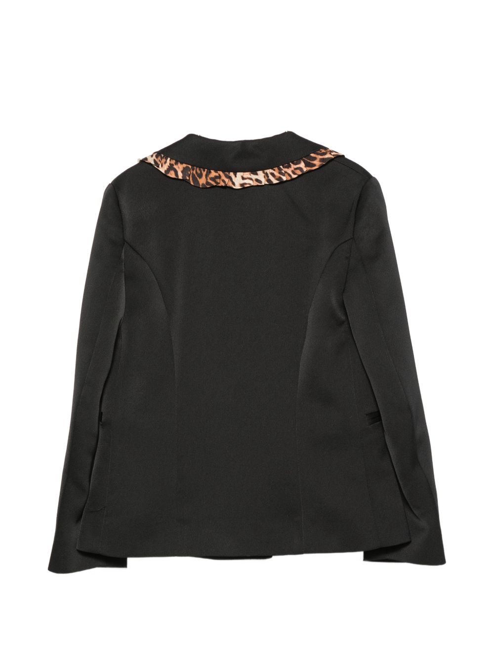 Giacca per bambina Roberto Cavalli Kids nera con dettagli animalier CGA26160GC BLACK ROBERTO CAVALLI KIDS 