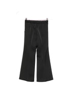Pantaloni per bambina Roberto Cavalli Kids neri a zampa con decorazioni a bottone CGA26162PA BLACK ROBERTO CAVALLI KIDS 