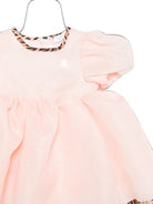 Abito per neonata Roberto Cavalli Kids rosa con dettagli animalier CIA26015VE PINK HEAVENLY ROBERTO CAVALLI KIDS 