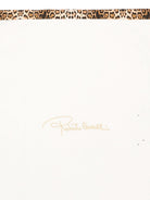 Coperta per neonata Roberto Cavalli Kids beige con stampa leopardata CLA26002CE GIAGUARO NATURALE ROBERTO CAVALLI KIDS 